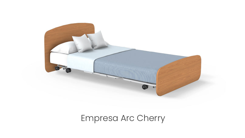 Accora Empresa Floor Bed - Ultra-Low Adjustable Hospital Bed for Home & Long-Term Care