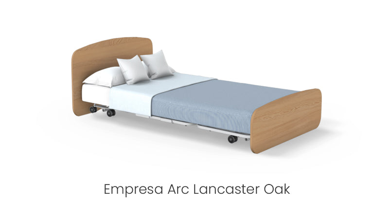 Accora Empresa Floor Bed - Ultra-Low Adjustable Hospital Bed for Home & Long-Term Care