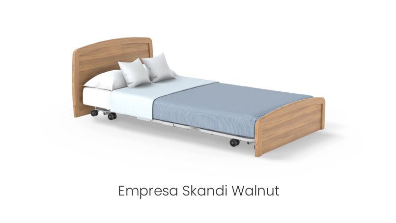 Accora Empresa Floor Bed - Ultra-Low Adjustable Hospital Bed for Home & Long-Term Care