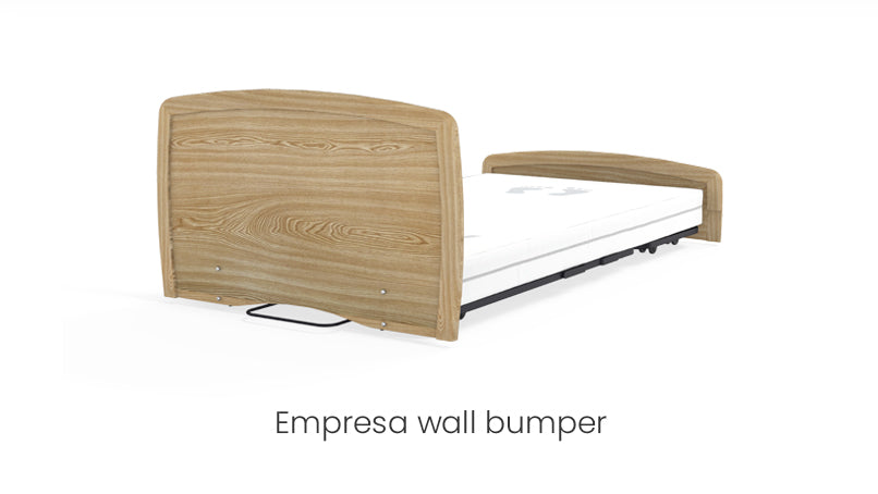 Accora Empresa Floor Bed - Ultra-Low Adjustable Hospital Bed for Home & Long-Term Care