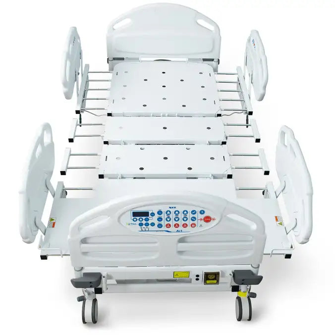 Prius Ai1 All-In-One Expandable Low Hospital Bed | Adjustable Width