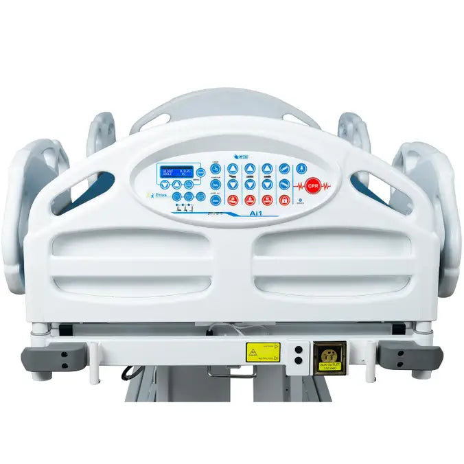 Prius Ai1 All-In-One Expandable Low Hospital Bed | Adjustable Width