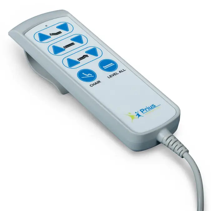 Prius Ai1 All-In-One Expandable Low Hospital Bed | Adjustable Width