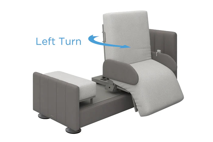 StarSleep Orin Smart Rotating Bed with Mattress for Seniors & Home Care