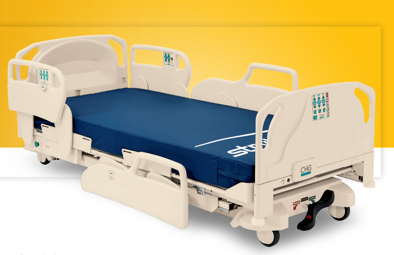 Stryker Spirit Plus 5600 Low-Height Hospital Bed (Certified Refurbished)