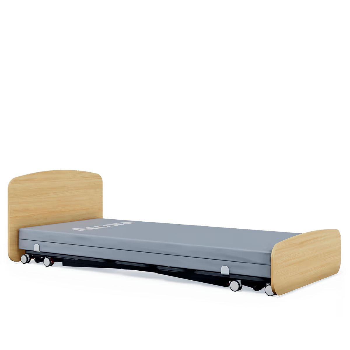 Accora Contesa Floor Bed - Low-Height Electric Care Bed with Furniture-Style Design