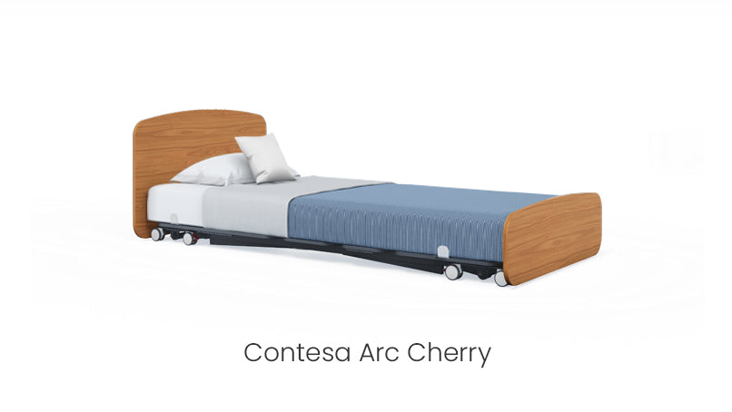 Accora Contesa Floor Bed - Low-Height Electric Care Bed with Furniture-Style Design