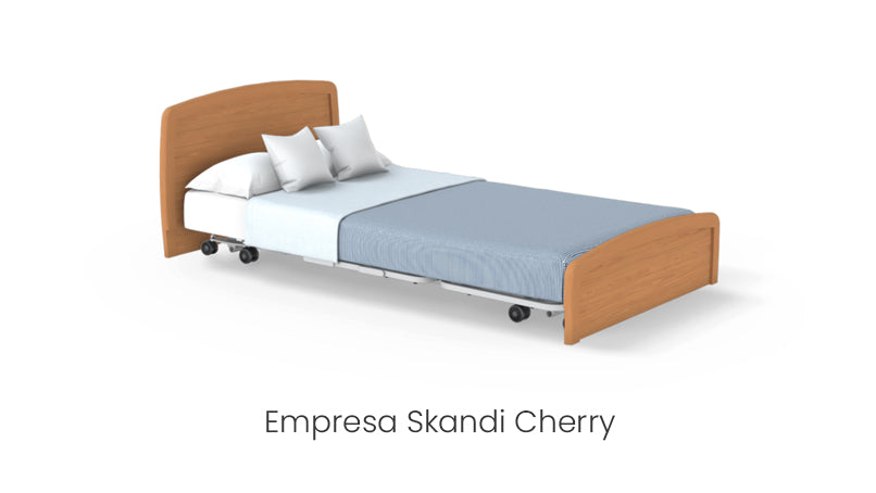 Accora Empresa Floor Bed - Ultra-Low Adjustable Hospital Bed for Home & Long-Term Care