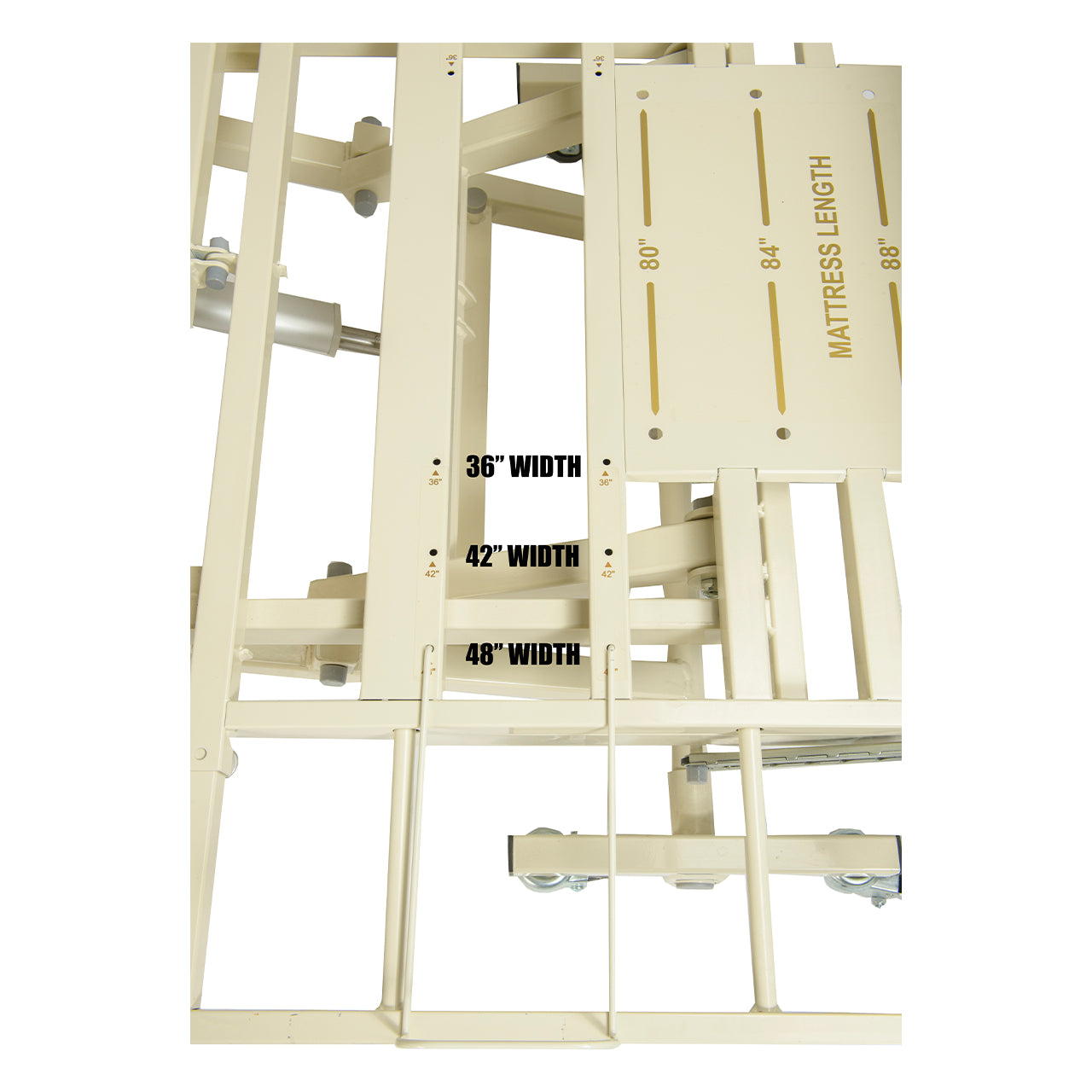 Protekt Protopia™ BARI EXP Bariatric Ultra-Low Hospital Bed for Home Use