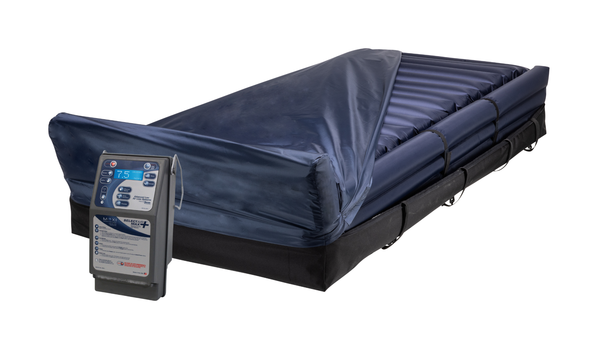 MOXI™ Select Air MAX+ Low Air Loss Mattress System – 8" Alternating Pressure